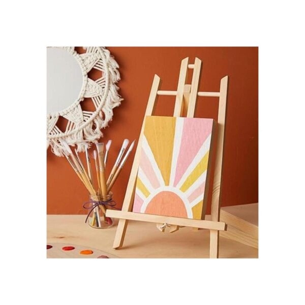 6 Pack Unfinished Wood Panels for Painting Wooden Canvas