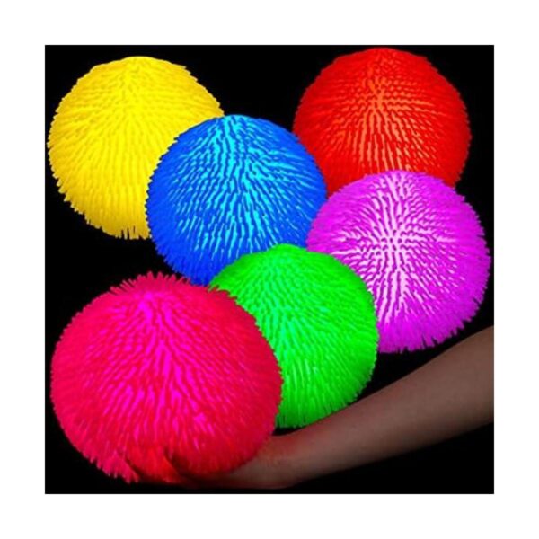 6 bolas acolchadas que brillan en la oscuridad bola de_1