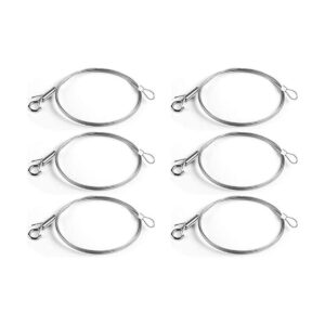 6 cables ajustables para colgar fotos con lazo y gancho