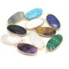 6 dijes de piedras de cristales naturales amatista_1