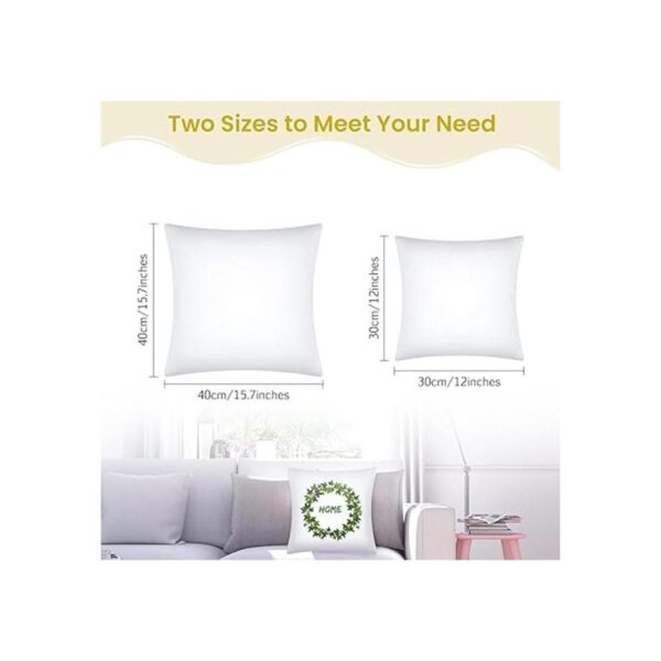 6 fundas de almohada de sublimación en blanco fundas de