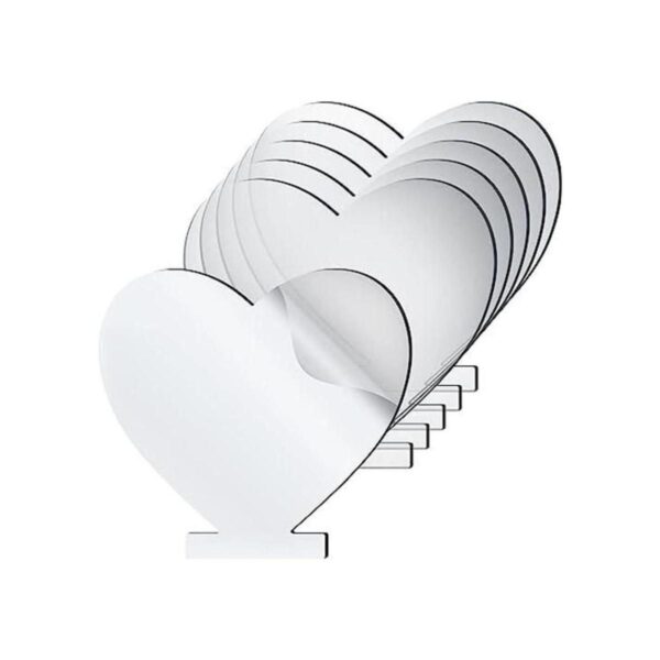 6 hojas acrílicas transparentes fundidas para base de luz_1