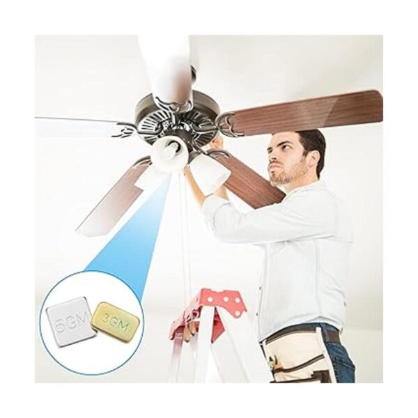 6 juegos de ventilador de techo kit de equilibrio de peso