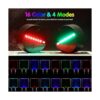 6 juegos de bases de lámpara LED de noche 3D que incluyen