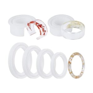 6 moldes de resina para pulseras grandes molde de_1