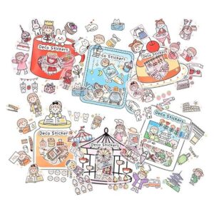 6 paquetes de pegatinas para scrapbooking pegatinas_1