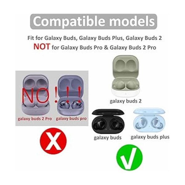 6 pares de auriculares de silicona Galaxy Buds 2 puntas de_2