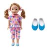 6 pares de zapatos de muñeca para muñecas de 14.5_3