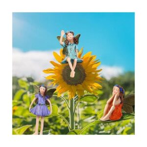 6 piezas de accesorios de hadas en miniatura mini figuras