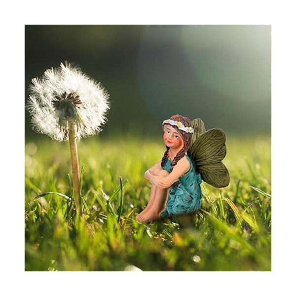 6 piezas de accesorios de hadas en miniatura mini figuras