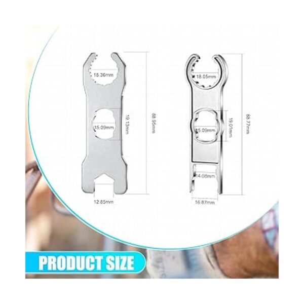 6 piezas de herramientas de conector de panel solar llave