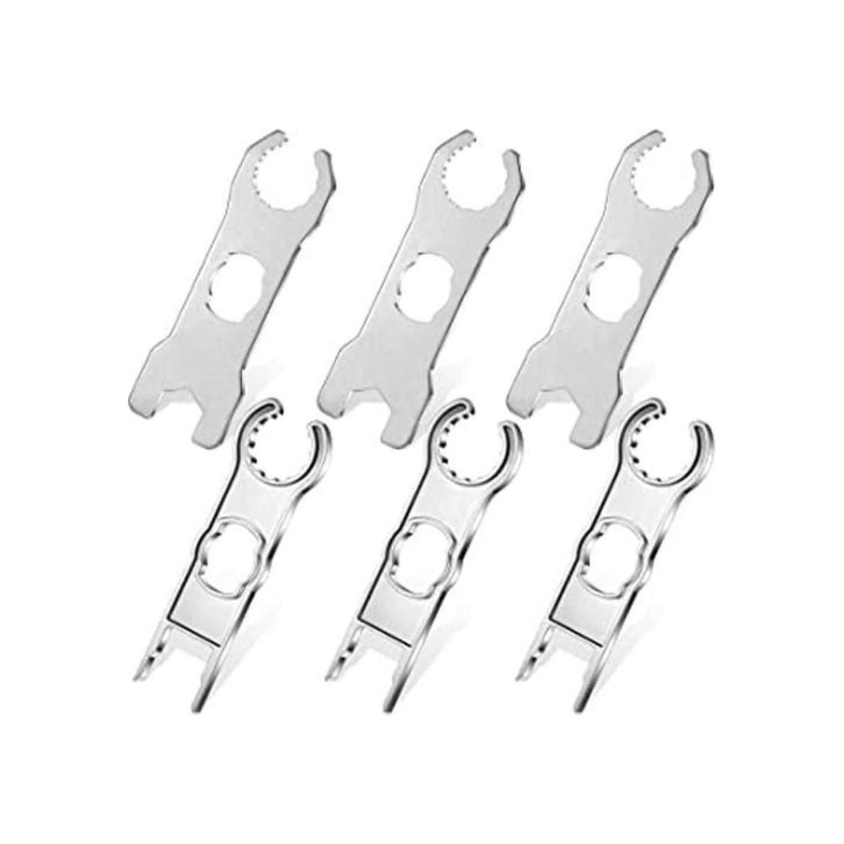 6 piezas de herramientas de conector de panel solar llave