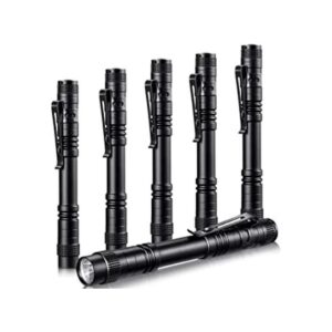 6 piezas de linterna LED de luz pequeña mini linterna de