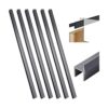 6 rieles colgantes de PVC para cajones de archivo color_1