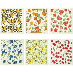 6 toallas de cocina suecas paños de cocina paños de_1