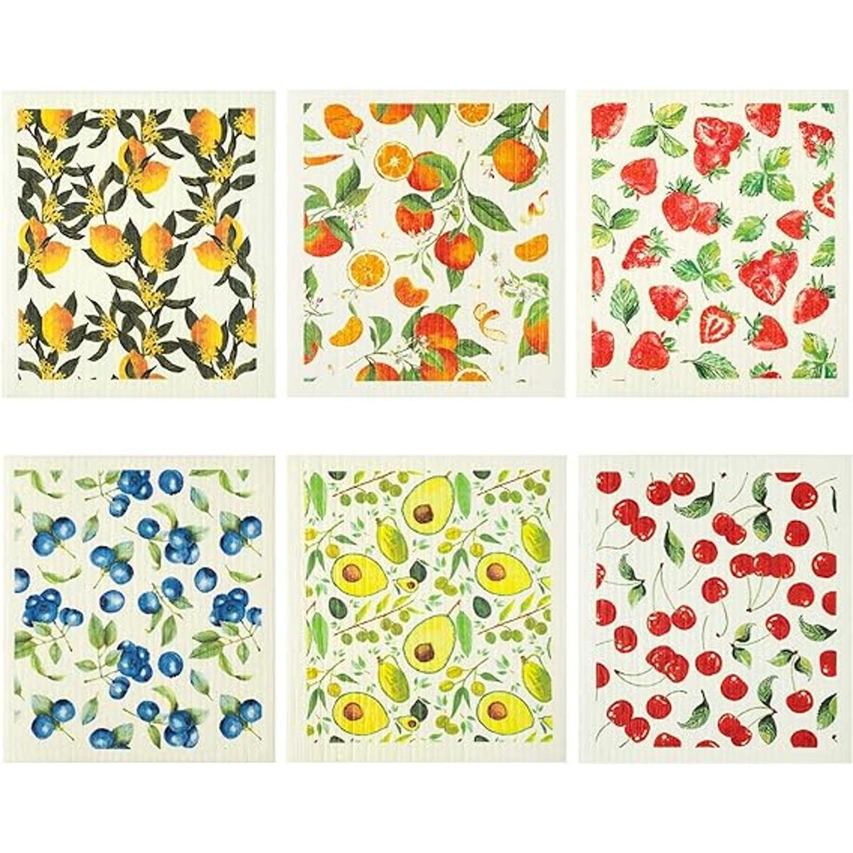 6 toallas de cocina suecas paños de cocina paños de