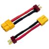 6 unidades Deans T a XT60 macho hembra adaptador de_5