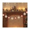 60 adornos de madera de Navidad para manualidades discos