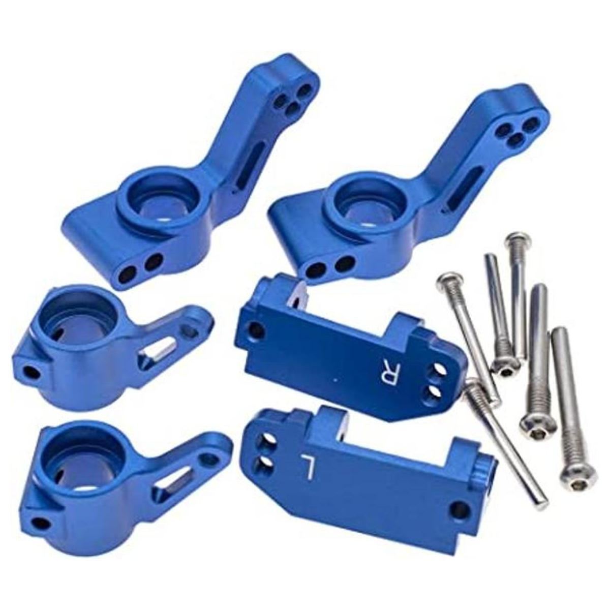 6 unids bloques de ruedas de aluminio bloques de