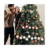 60 adornos de madera de Navidad para manualidades discos
