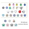 60 bandas de identificación de pollo coloridas aves de