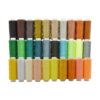 60 hilos de coser de colores de 250 yardas por carrete