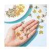 60 dijes de aleación de abeja esmaltada de abeja de panal