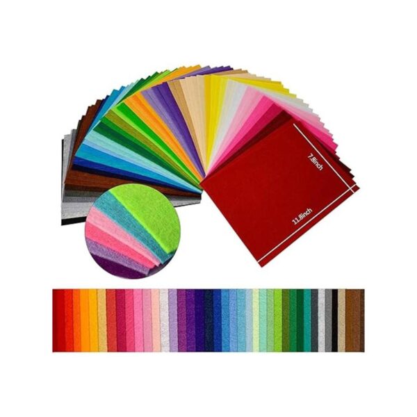 60 hojas de tela de fieltro de 8 x 12 pulgadas 7.9 x 11.8_3