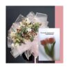 60 hojas de papel de regalo de flores translúcido borde