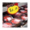60 piezas de tarjetas de cartel Starburst para venta 7 x