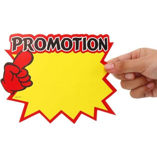 60 piezas de tarjetas de cartel Starburst para venta 7 x