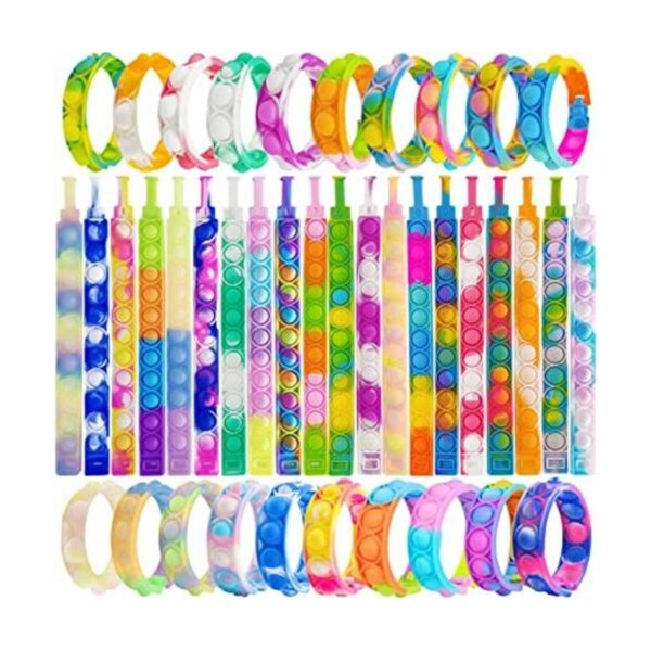 60 piezas de pulsera para reventar burbujas juguetes_1