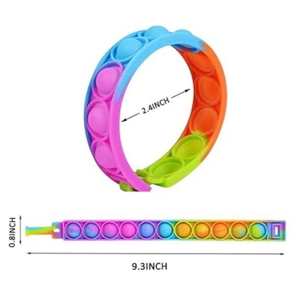 60 piezas de pulsera para reventar burbujas juguetes_2