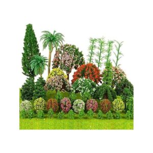 60 unidades de árboles en miniatura mixtos plantas
