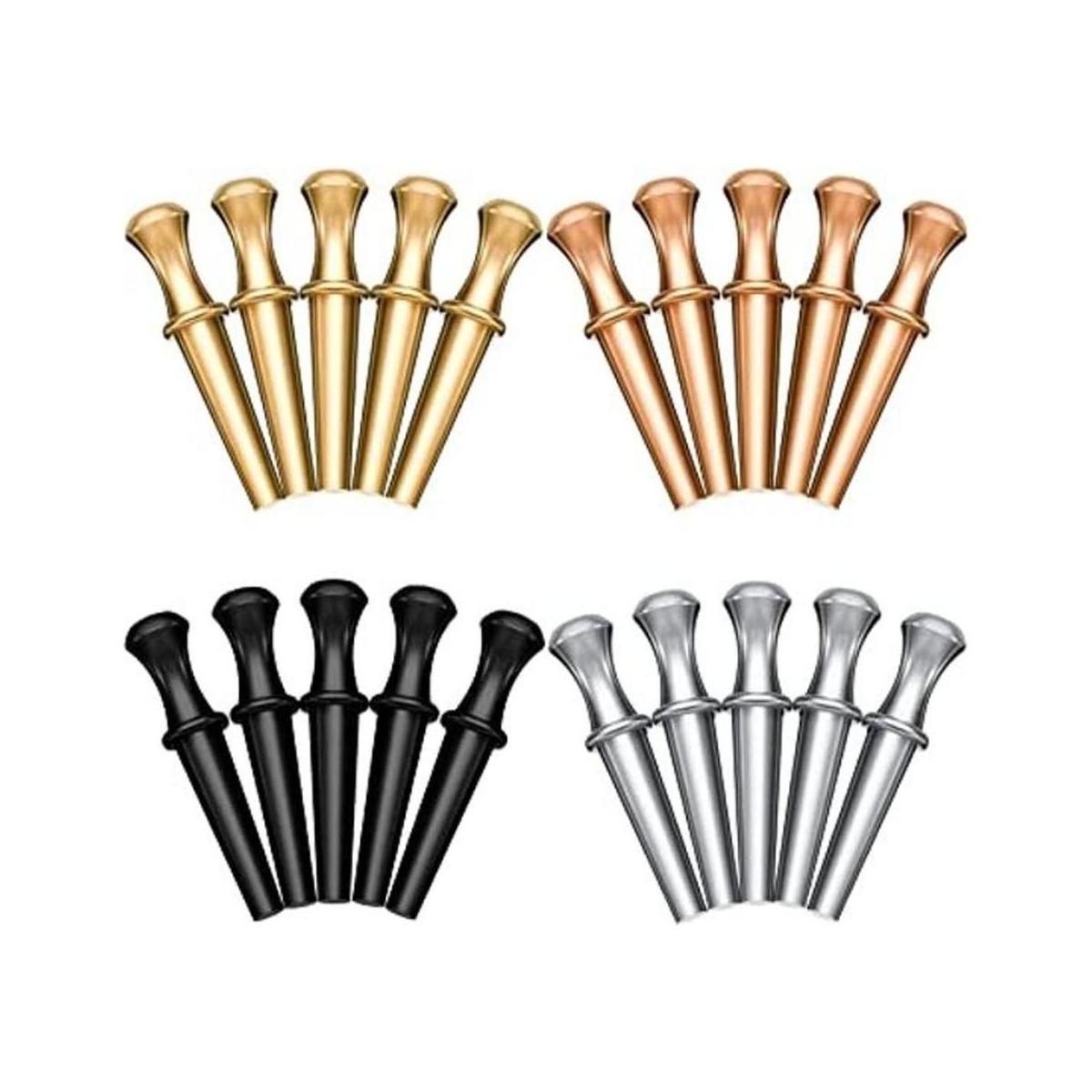 60 pinzas de metal para cribbage para tabla de cribbage