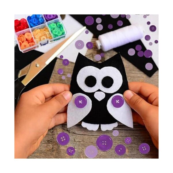 600 botones multicolores para manualidades coser botones