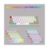 60 Mechanical Keyboard Dye Sublimation PBT Keycap RGB_5