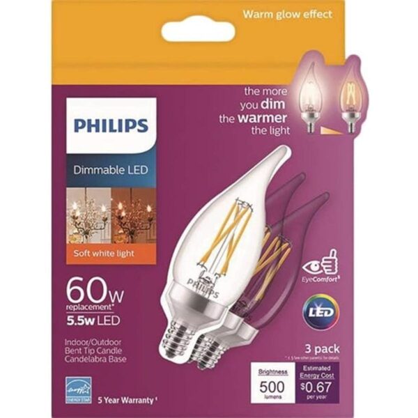 60W LED B11 2700K DIM_1