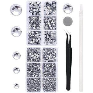 6616 diamantes de imitación termoadhesivos transparentes_1