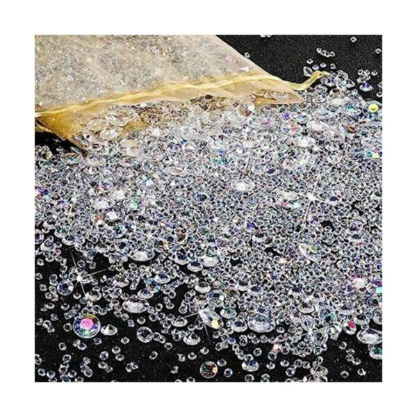 7000 piezas de relleno de jarrón con diamantes brillantes