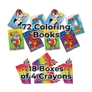 72 libros para colorear y lápices de colores cumpleaños_1