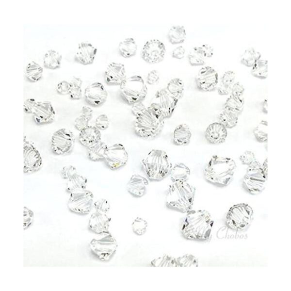 72 pcs Swarovski 5328 Xilion Bicone Beads Mixed Sizes in_1