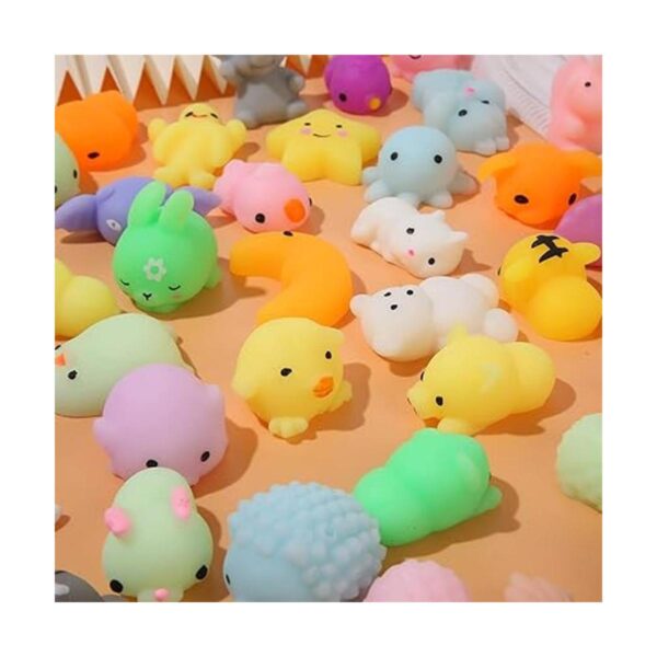 72 juguetes blandos de Mochi animales blandos Kawaii para_6