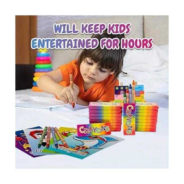 72 libros para colorear y lápices de colores cumpleaños_5