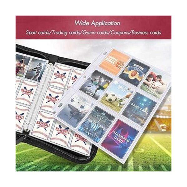 720 Pockets Baseball Card Sleeves Binder for Trading Card_5