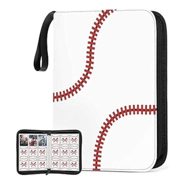 720 Pockets Baseball Card Sleeves Binder for Trading Card_1