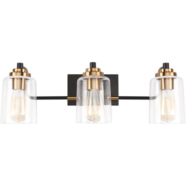7600 Vanity Lighting Fixtures Negro_1