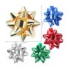 75 lazos de Navidad lazos metálicos para envolver_2
