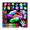 78 piezas de juguetes con luz LED para fiestas que brillan_1