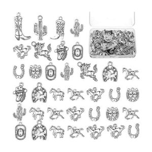78 dijes de vaquero occidental para hacer joyas dijes de